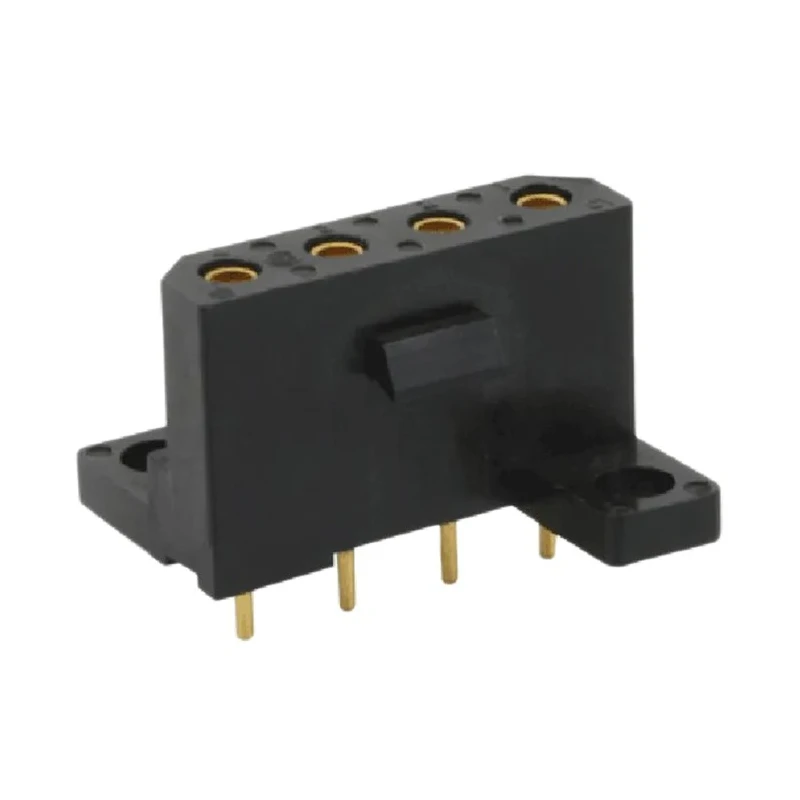 Souriau Sunbank by Eaton SMS Series Straight PCB Socket 4-Contact 1 Row 5.08 mm Pitch Solder SMS4GE3