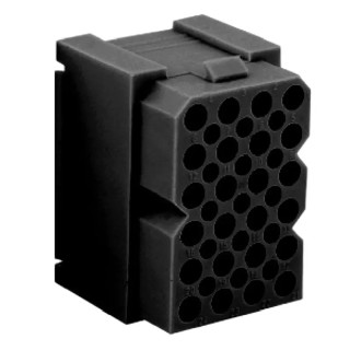 Souriau Sunbank by Eaton SMS Female Connector Housing 5.08 mm Pitch 24 Way 6 Row Straight SMS24R1