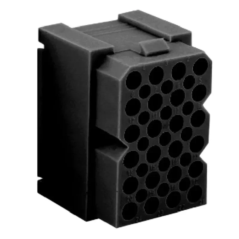 Souriau Sunbank by Eaton SMS Female Connector Housing 5.08 mm Pitch 24 Way 6 Row Straight SMS24R1