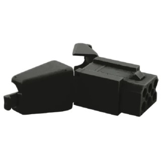 Souriau Sunbank by Eaton SMS Female Connector Housing 5.08 mm Pitch 6 Way 2 Row Straight SMS6RDH1