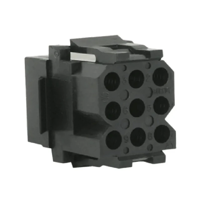 Souriau Sunbank by Eaton SMS Female Connector Housing 5.08 mm Pitch 9 Way 3 Row Straight SMS9R1