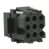 Souriau Sunbank by Eaton SMS Female Connector Housing 5.08 mm Pitch 9 Way 3 Row Straight SMS9R1