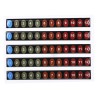 RS PRO Temperature Label Indicator 1 °C to 12 °C 12 Levels Horizontal Self-Adhesive Labels Pack of 10 906-4612