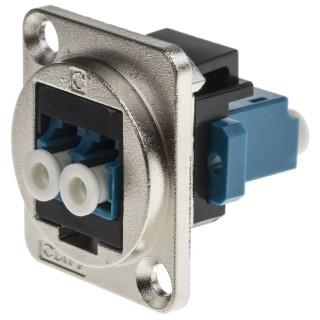 RS PRO Fibre Optic Adapter Nickel Plated LC to LC Single Mode Duplex RS PRO 907-5634