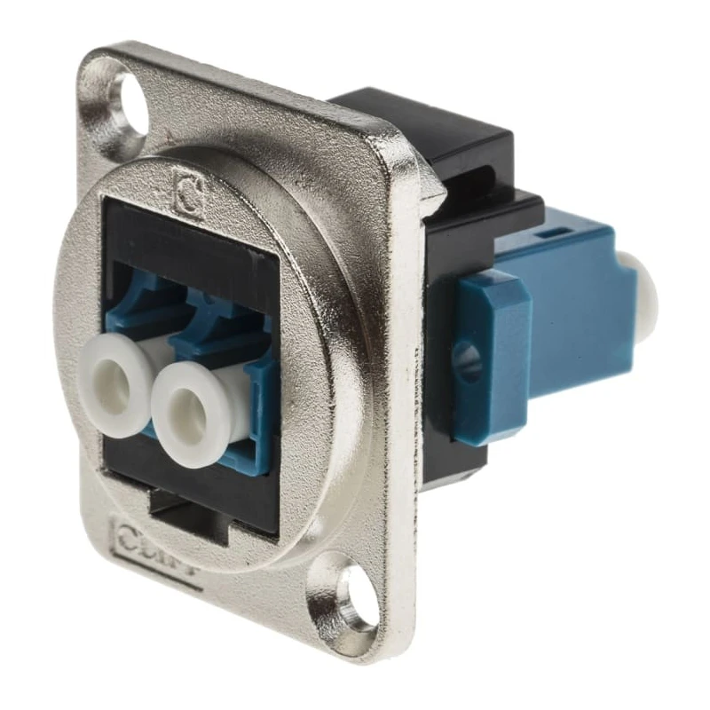 RS PRO Fibre Optic Adapter Nickel Plated LC to LC Single Mode Duplex RS PRO 907-5634
