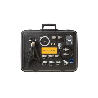 Fluke Pneumatic Hand Pressure Pump Kit, 40 bar Maximum Pressure, 1/4 inch NPT Male Connection, 316 FLK-700PTPK2/APAC