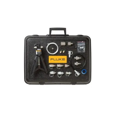 Fluke Pneumatic Hand Pressure Pump Kit, 40 bar Maximum Pressure, 1/4 inch NPT Male Connection, 316 FLK-700PTPK2/APAC