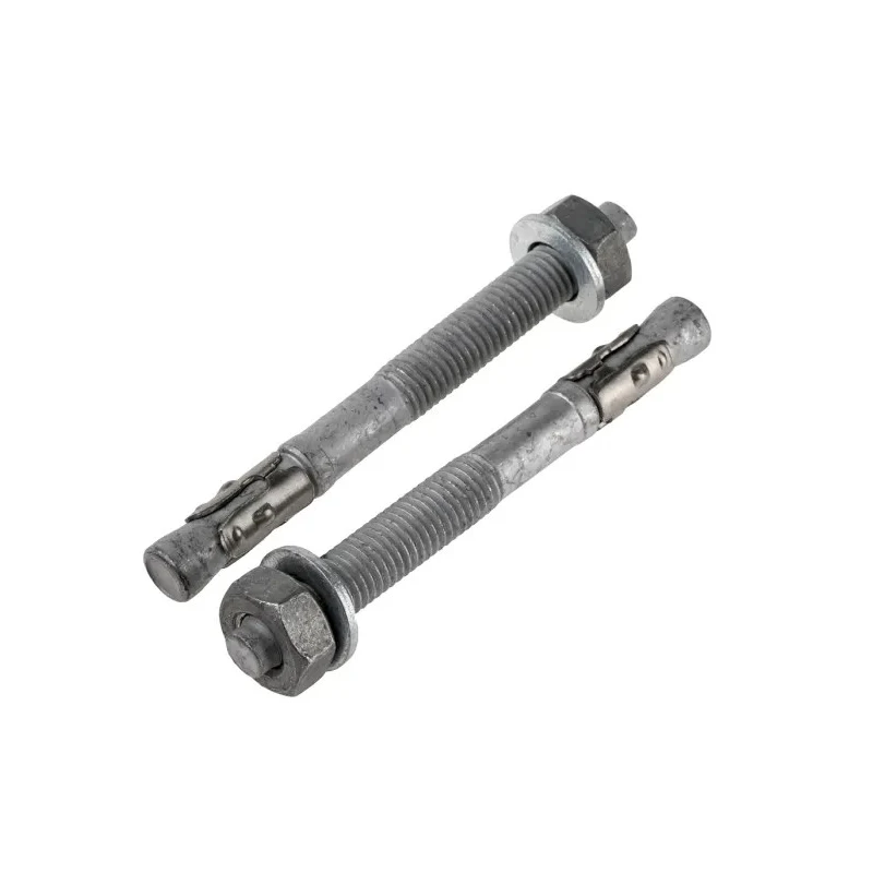 RS PRO Carbon Steel Galvanised Through Anchor Bolt M10 x 100 mm 908-6690