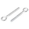 RS PRO Carbon Steel Forged Eye Anchor Bolt M10 Threaded, 108 mm Length, Zinc Plated 908-6785