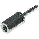 RS PRO Carbon Steel Anchor Bolt M8 x 40 mm Zinc Plated 6 mm Drill Diameter 908-6753