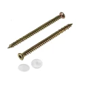 RS PRO Carbon Steel Zinc Plated Concrete Screw Anchor M6 Thread Size 6mm Drill Diameter 100mm Length 908-6845
