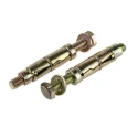 RS PRO Carbon Steel Passivated Zinc Plated Shield Anchor Loose Bolt M12 Thread Size 75mm Length 20mm Drill Diameter 908-6930