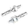 RS PRO Carbon Steel Zinc Plated Through Bolt Anchor M10 Thread Size 65 mm Length Passivated Zinc Plated 908-6961
