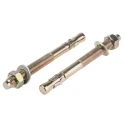 RS PRO Carbon Steel Zinc Plated Passivated Through Bolt Anchor M16 x 175 mm 908-6996