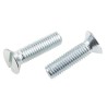 RS PRO Slot Countersunk Steel Machine Screw M8 30 mm Bright Zinc DIN 963 908-7457