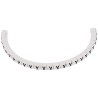 HellermannTyton HGDC Slide-On Cable Marker, Black Legend, Pre-Printed X, 3 mm Max Cable, 1 mm Min 901-10555 909-3010-PVC