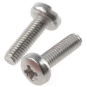 RS PRO Pozidriv Pan Steel Machine Screw 50 mm M5 908-7719