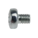 RS PRO Pozidriv Pan Steel Machine Screw M3 Thread 4 mm Length Passivated Zinc Plated 908-7659
