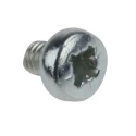 RS PRO Pozidriv Pan Steel Machine Screw M3 Thread 4 mm Length Passivated Zinc Plated 908-7659
