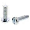 RS PRO Slot Cheese Steel Machine Screw 8 mm M5 908-7778