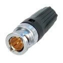 Neutrik BNC Series Coaxial Connector Cable Male BNC 75Ω Straight Body Crimp RSNBNC75BWS11