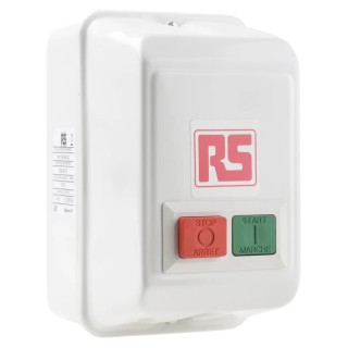 RS PRO DOL Starter 3 Phase Surface Mount 415V AC 5.5 kW IP55 909-4073