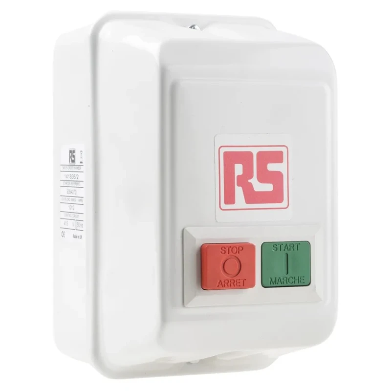 RS PRO DOL Starter 3 Phase Surface Mount 415V AC 5.5 kW IP55 909-4073
