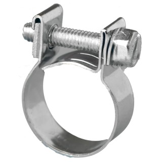 Jubilee Stainless Steel Slotted Hex Mini Bolt Clip Nut 11 mm ID NB0911SS