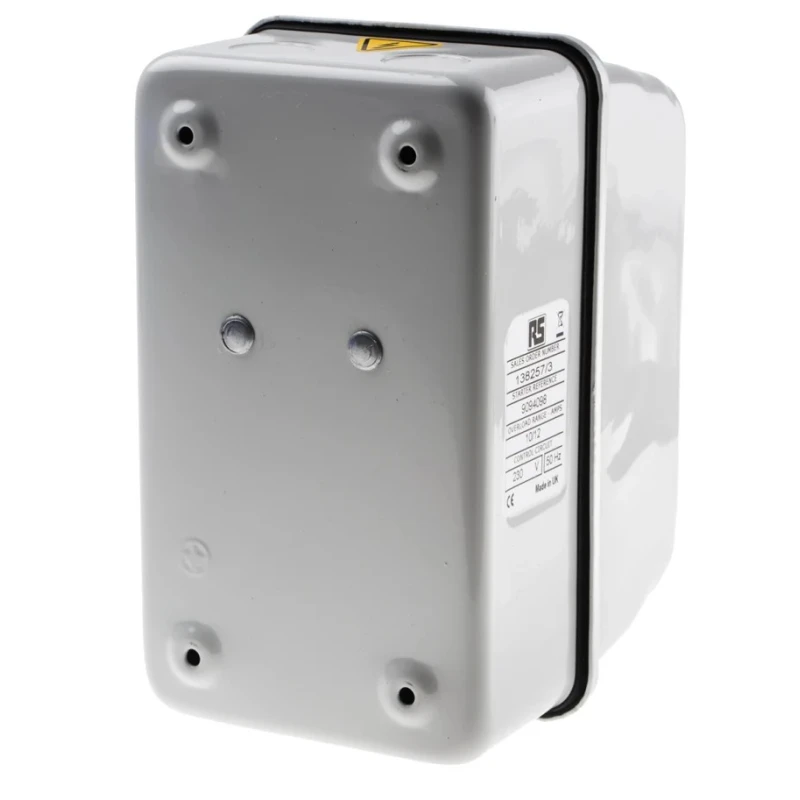 RS PRO Direct-On-Line Starter 1.5 kW 240V AC Single Phase IP55 Surface Mount 3 Poles 909-4098