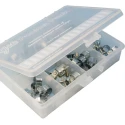 Jubilee Zinc Plated Mild Steel Hose Clip Kit 54 Pieces 8 Sizes PPJJMS