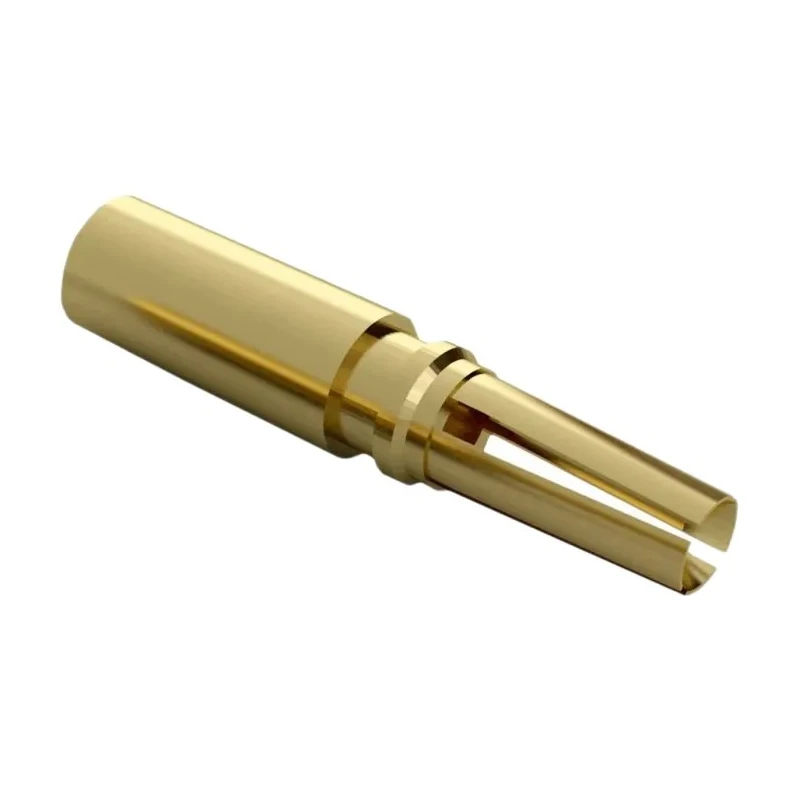 HARWIN Gecko Series Female Crimp Terminal, 32 AWG Min Crimp, 28 AWG Max, Gold Plated Beryllium Copper Alloy G125-0020005