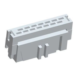 TE Connectivity 14-Way IDC Connector Female Cable Mount AMP-LATCH Series 500V AC 1A 2.54mm Pitch 1-215915-4