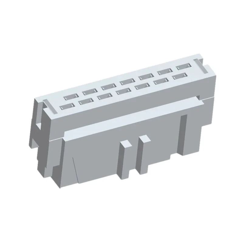 TE Connectivity 14-Way IDC Connector Female Cable Mount AMP-LATCH Series 500V AC 1A 2.54mm Pitch 1-215915-4