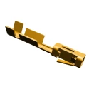 TE Connectivity AMPMODU MOD V Series Female Crimp Terminal 3A 24-20 AWG Gold Plated Phosphor Bronze 11.94mm Length 87309-9