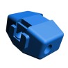 TE Connectivity ELECTRO-TAP Open Barrel Splice Connector Blue Insulated Tin Brass Contact 16 AWG 35mm 171404-1