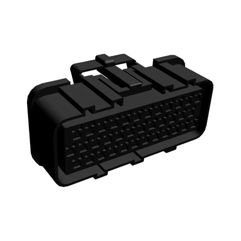 TE Connectivity Econoseal III 070 Automotive Connector Female Black Plug-in 36 Way Crimp Termination 344111-1