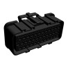 TE Connectivity Econoseal III 070 Automotive Connector Female Black Plug-in 36 Way Crimp Termination 344111-1
