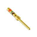 TE Connectivity Male Crimp Circular Connector Contact, Contact Size 20, Wire Size 20AWG 0641-1-2031L