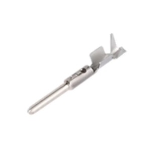 binder Male Crimp Circular Connector Contact, Contact Size 2.25 mm, Wire Size 24/26 AWG, 7A, 250V, Silver 61-0799-085-00