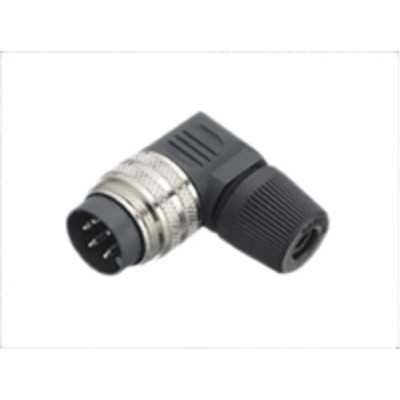 binder Circular Connector, 5 Contacts, Cable Mount, M16, Plug Male, IP40, 682 Series 09-0139-79-05