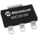 Microchip 1A Low Dropout Voltage Regulator 16V Maximum Input Voltage SOT-223 4-Pin MIC39100-2.5WS