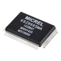 Microchip 128-Pin PQFP Ethernet Switch IC 1.8 V 100 Mbps 5 Ports SNI MDI MDC SPI EEPROM MII KSZ8995MA