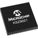 Microchip 48-Pin QFN Ethernet Transceiver 1.2 V 1000 Mbps RGMII MDIO MDC 3.3V KSZ9021RN
