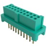 HARWIN Gecko Series 12-Contact 2 Row 1.25 mm Pitch Straight Through Hole PCB Socket G125-FV11605L0P