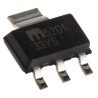 Microchip Low Dropout Voltage Regulator 3.3 V 200mA 26 V Maximum Input Voltage SOT-223 4-Pin MIC5201-3.3YS-TR