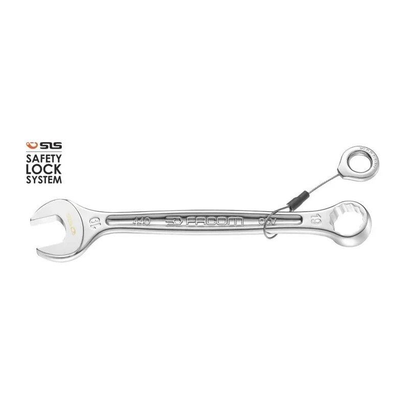 Facom Combination Spanner Height Safe 8 mm, 133mm Overall 440.8SLS