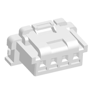 Molex DuraClik Female Connector Housing 2 mm Pitch 4 Way 1 Row Straight 505151-0400