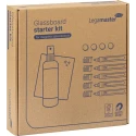 Legamaster White Board Accessory Kit including Microfibre Cloth, TZ 7 Cleaning Spray, Superstrong Magnets, and 867457000