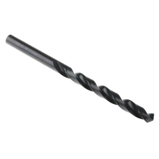 Dormer High Speed Steel Twist Drill Bit 1 in Size, 205mm Overall Length, 12.5mm Shank Cylindrical, Bright Finish A11012.5
