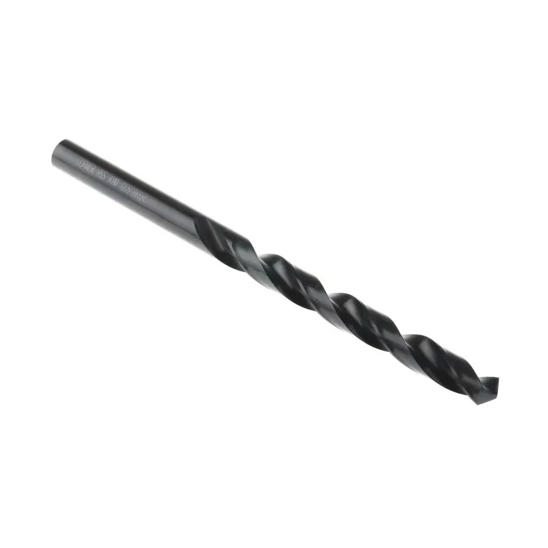 Dormer High Speed Steel Twist Drill Bit 1 in Size, 205mm Overall Length, 12.5mm Shank Cylindrical, Bright Finish A11012.5